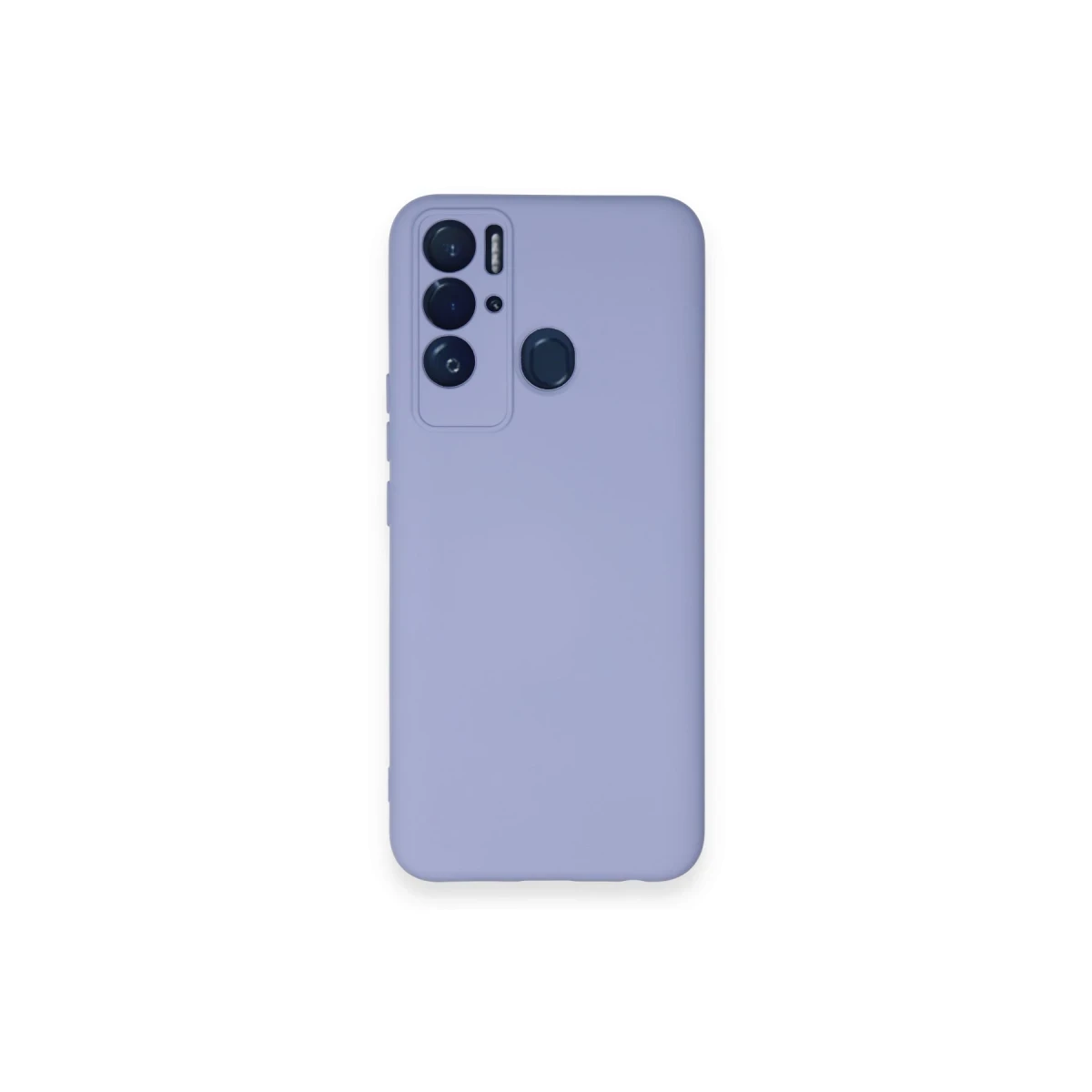 Newface Tecno Pova Neo Kılıf Nano içi Kadife Silikon - Lila