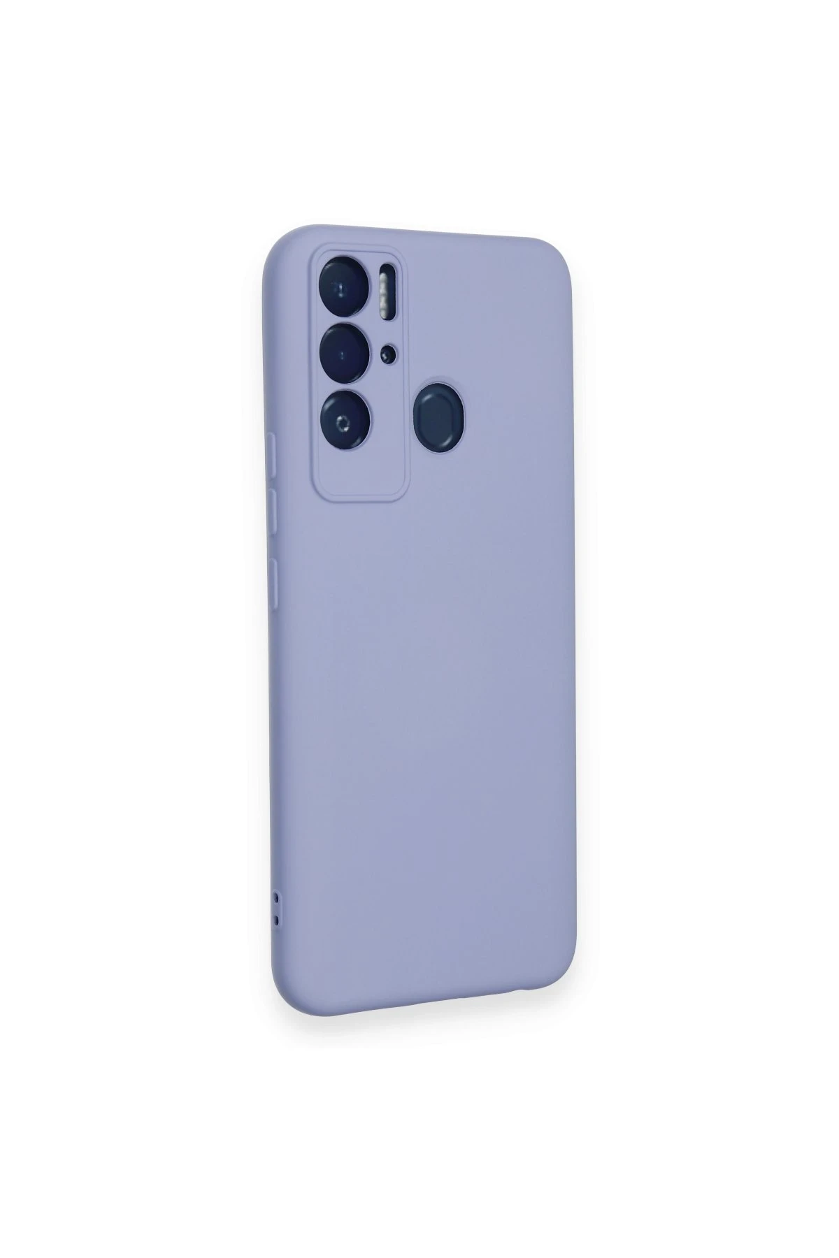 Newface Tecno Pova Neo Kılıf Nano içi Kadife Silikon - Lila