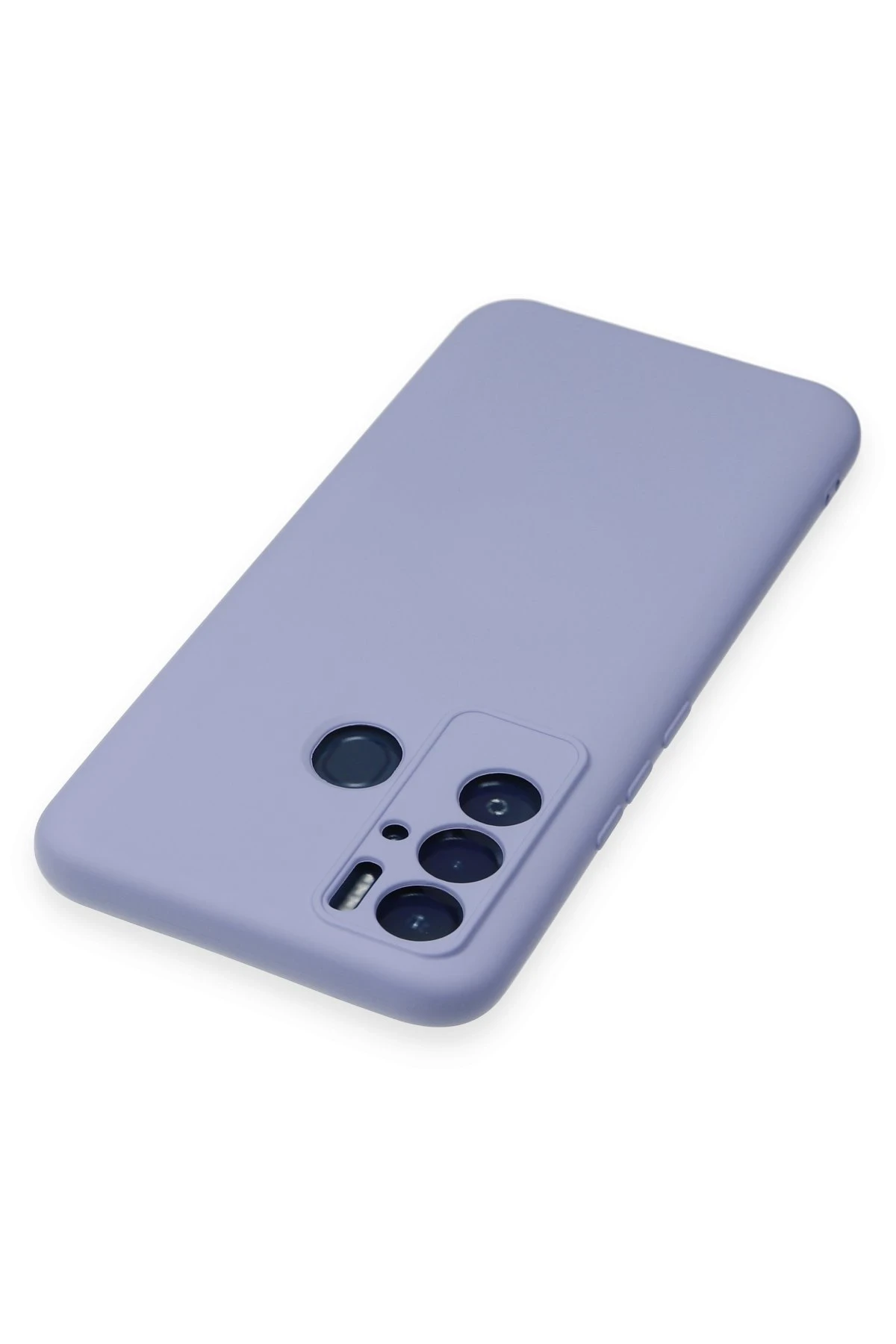 Newface Tecno Pova Neo Kılıf Nano içi Kadife Silikon - Lila