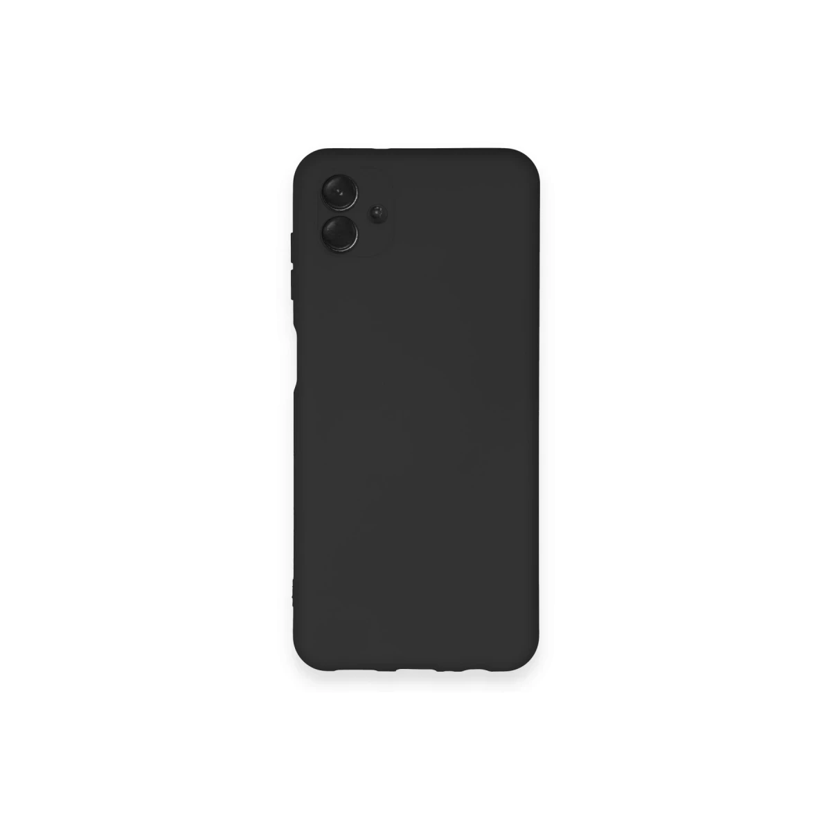 Newface Samsung Galaxy A04 Kılıf Nano içi Kadife Silikon - Siyah — görsel 6