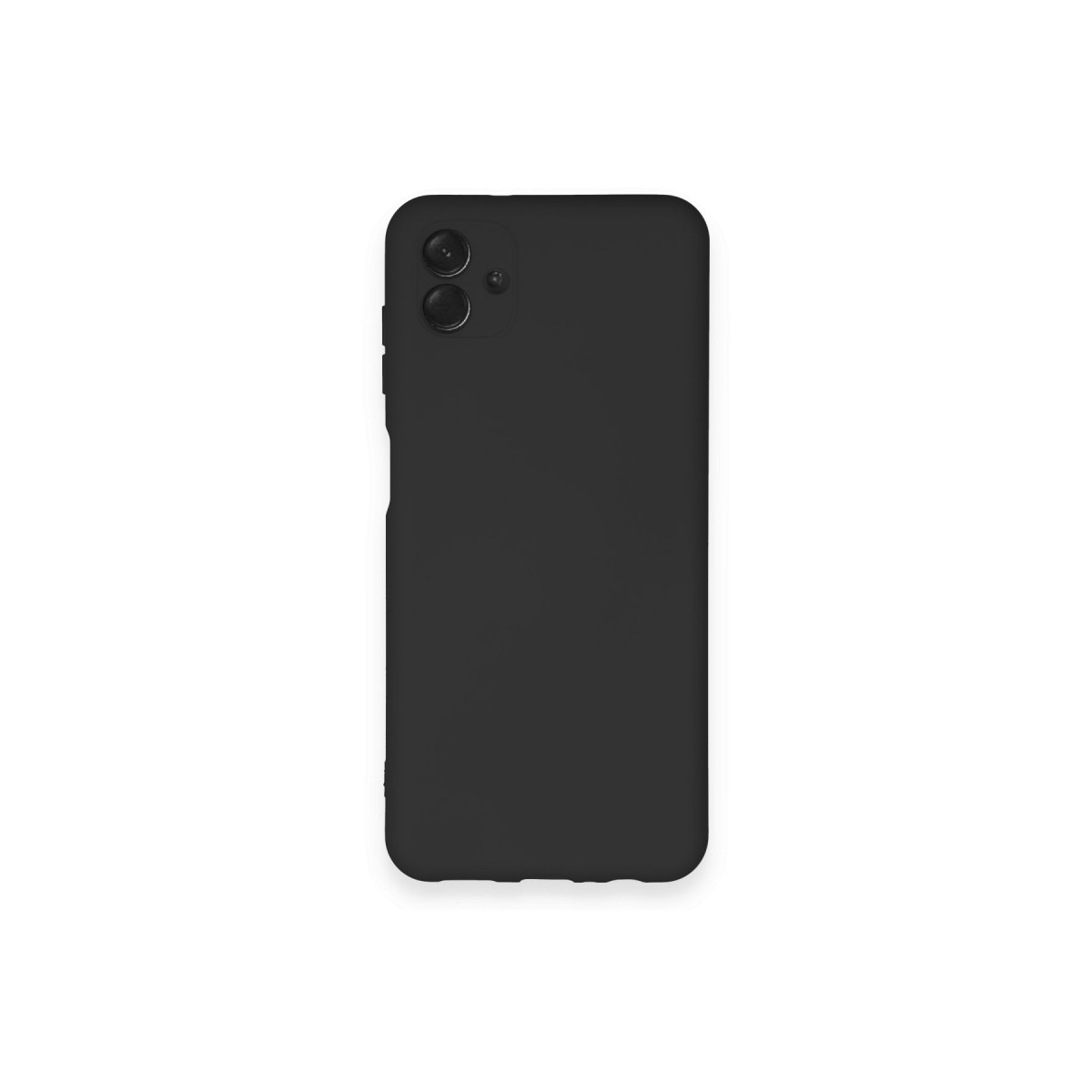 Newface Samsung Galaxy A04 Kılıf Nano içi Kadife Silikon - Siyah — görsel 11