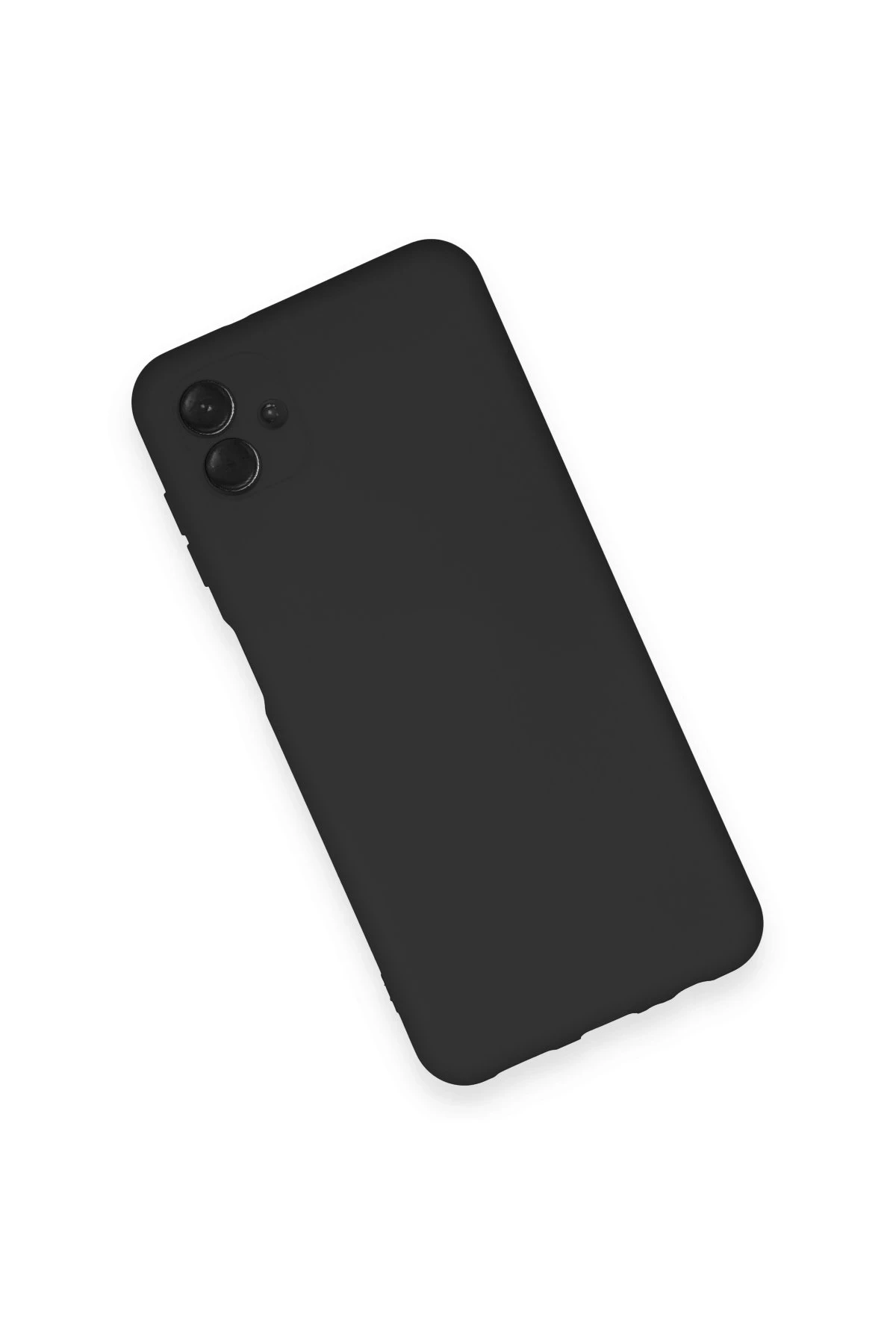 Newface Samsung Galaxy A04 Kılıf Nano içi Kadife Silikon - Siyah — görsel 3