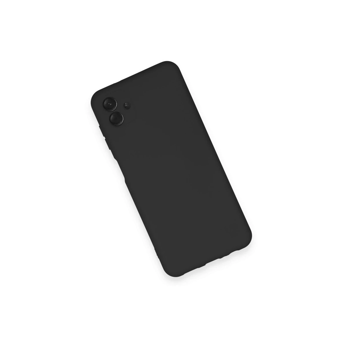 Newface Samsung Galaxy A04 Kılıf Nano içi Kadife Silikon - Siyah — görsel 8
