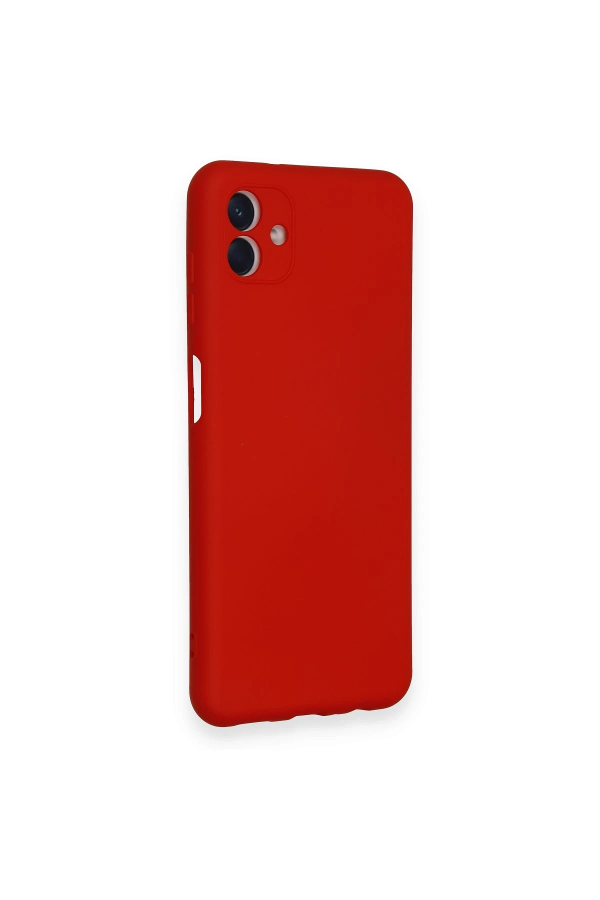 Newface Samsung Galaxy A04 Kılıf Nano içi Kadife Silikon - Kırmızı
