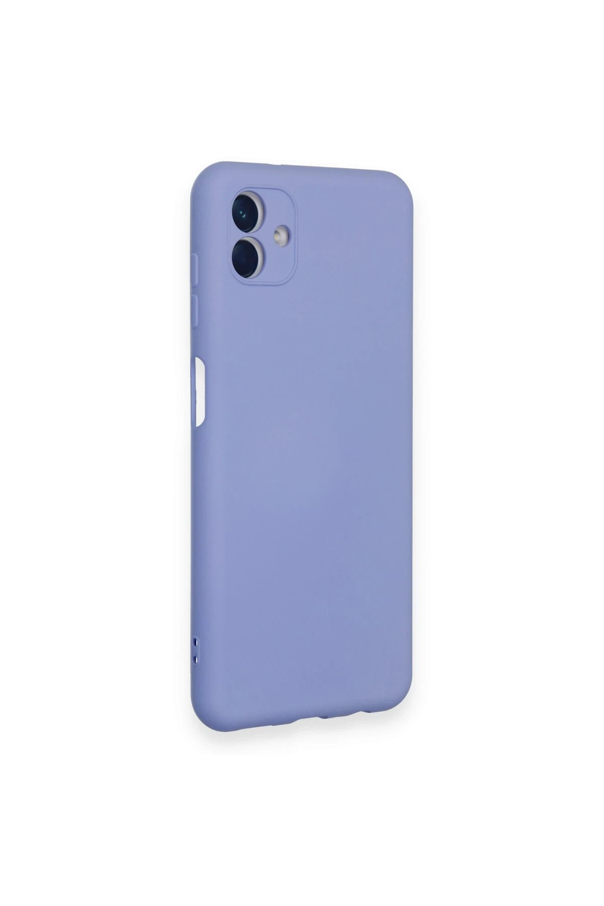Newface Samsung Galaxy A04 Kılıf Nano içi Kadife Silikon - Lila