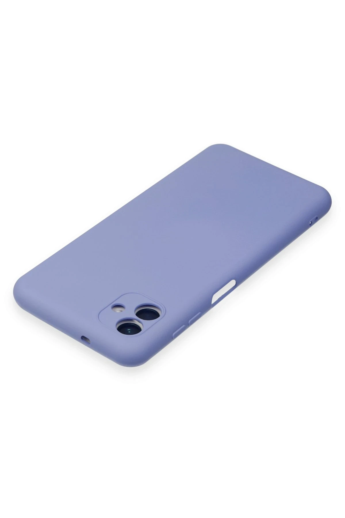 Newface Samsung Galaxy A04 Kılıf Nano içi Kadife Silikon - Lila