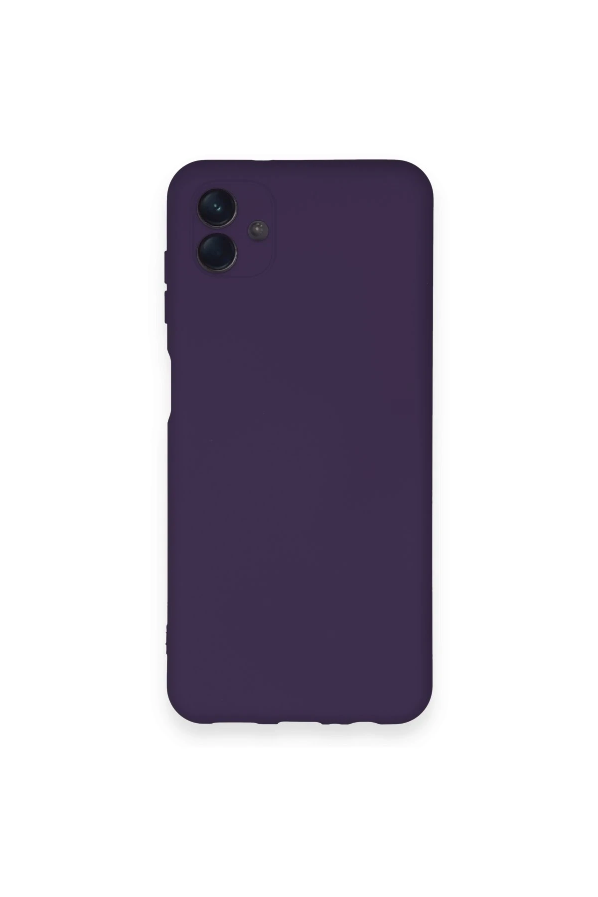 Newface Samsung Galaxy A04 Kılıf Nano içi Kadife Silikon - Mor