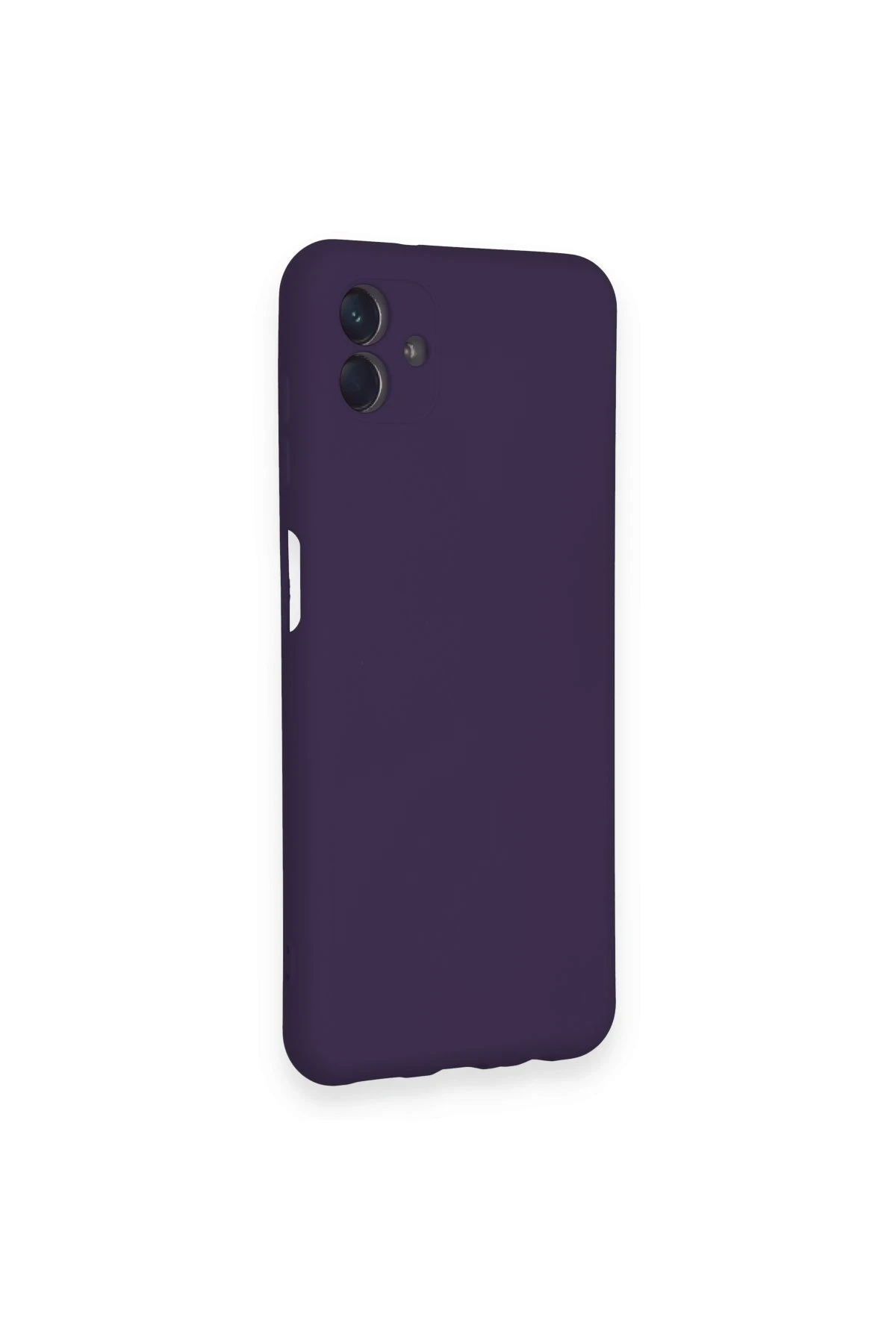 Newface Samsung Galaxy A04 Kılıf Nano içi Kadife Silikon - Mor