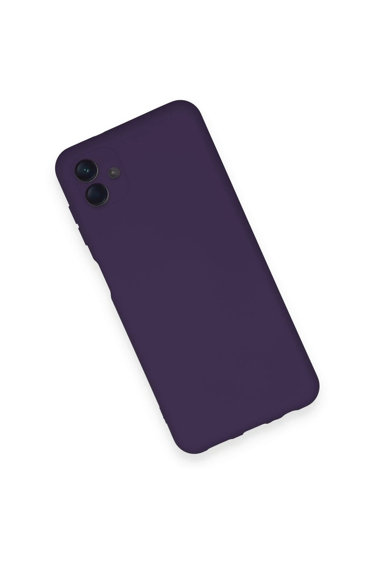 Newface Samsung Galaxy A04 Kılıf Nano içi Kadife Silikon - Mor