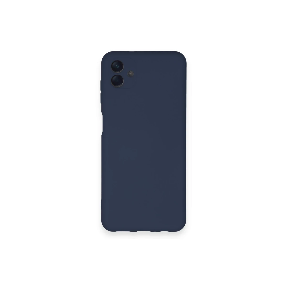 Newface Samsung Galaxy A04 Kılıf Nano içi Kadife Silikon - Lacivert