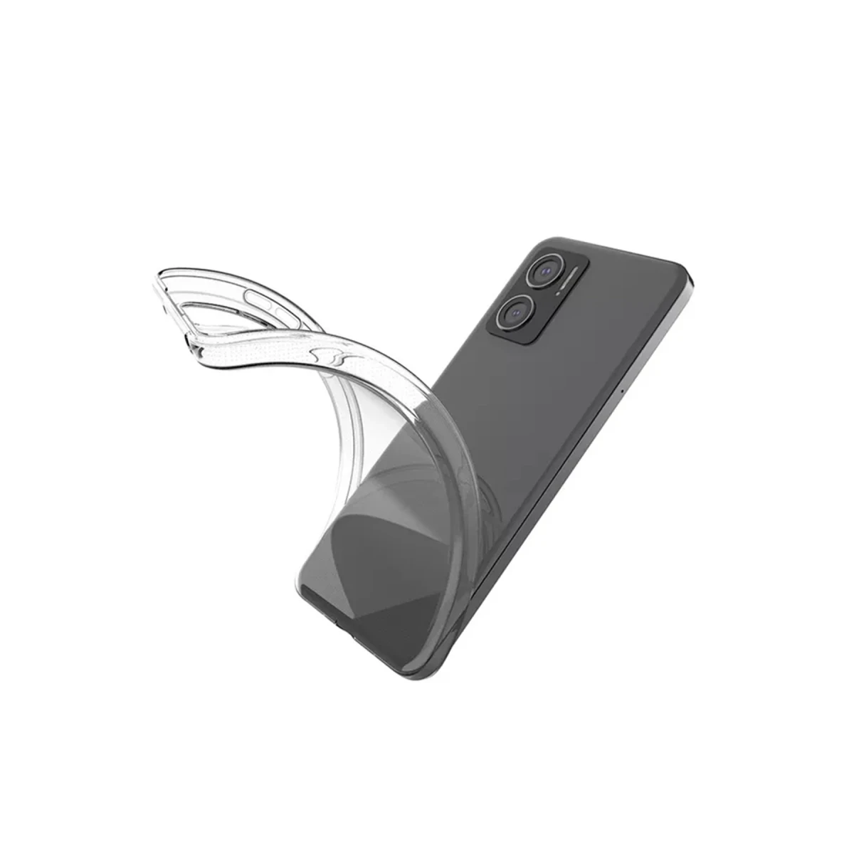 Newface Vivo Y16 Kılıf Lüx Şeffaf Silikon — görsel 4