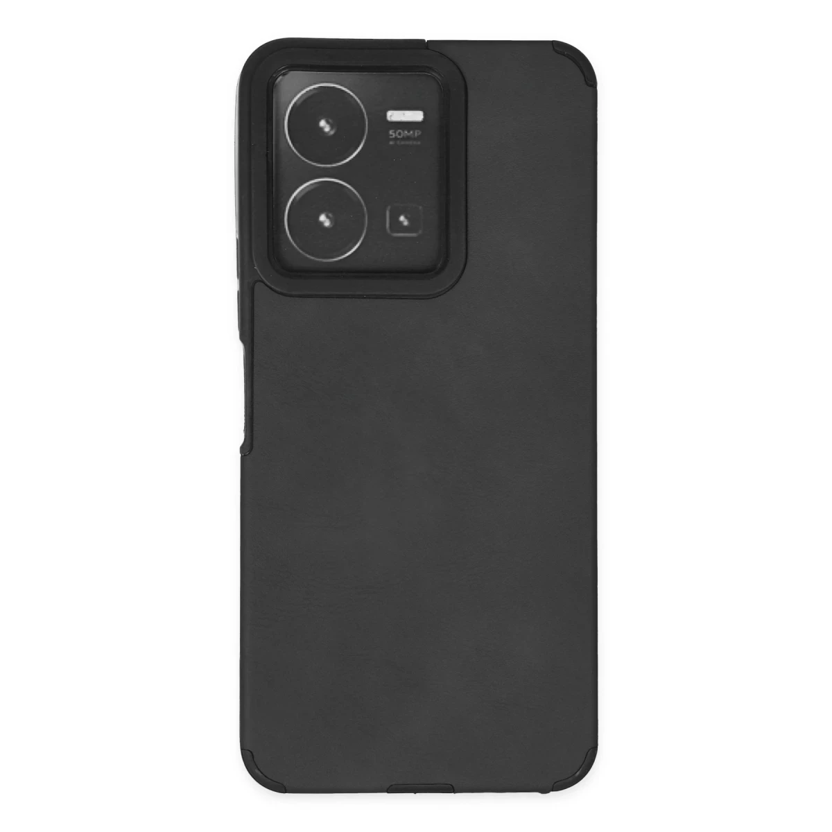 Newface Vivo Y35 Kılıf Loop Deri Silikon - Siyah — görsel 6