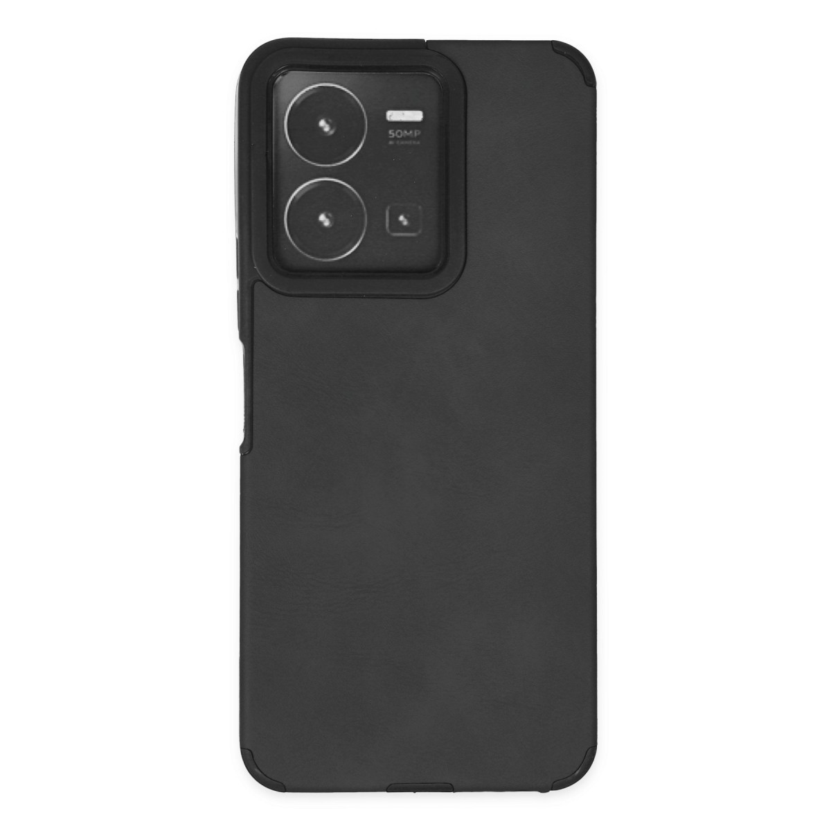 Newface Vivo Y35 Kılıf Loop Deri Silikon - Siyah — görsel 11