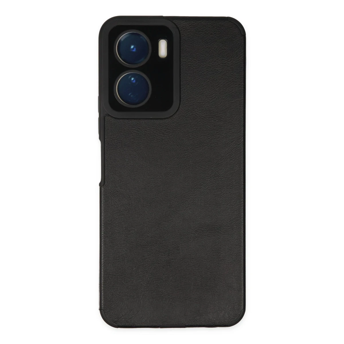 Newface Vivo Y16 Kılıf Loop Deri Silikon - Siyah — görsel 6