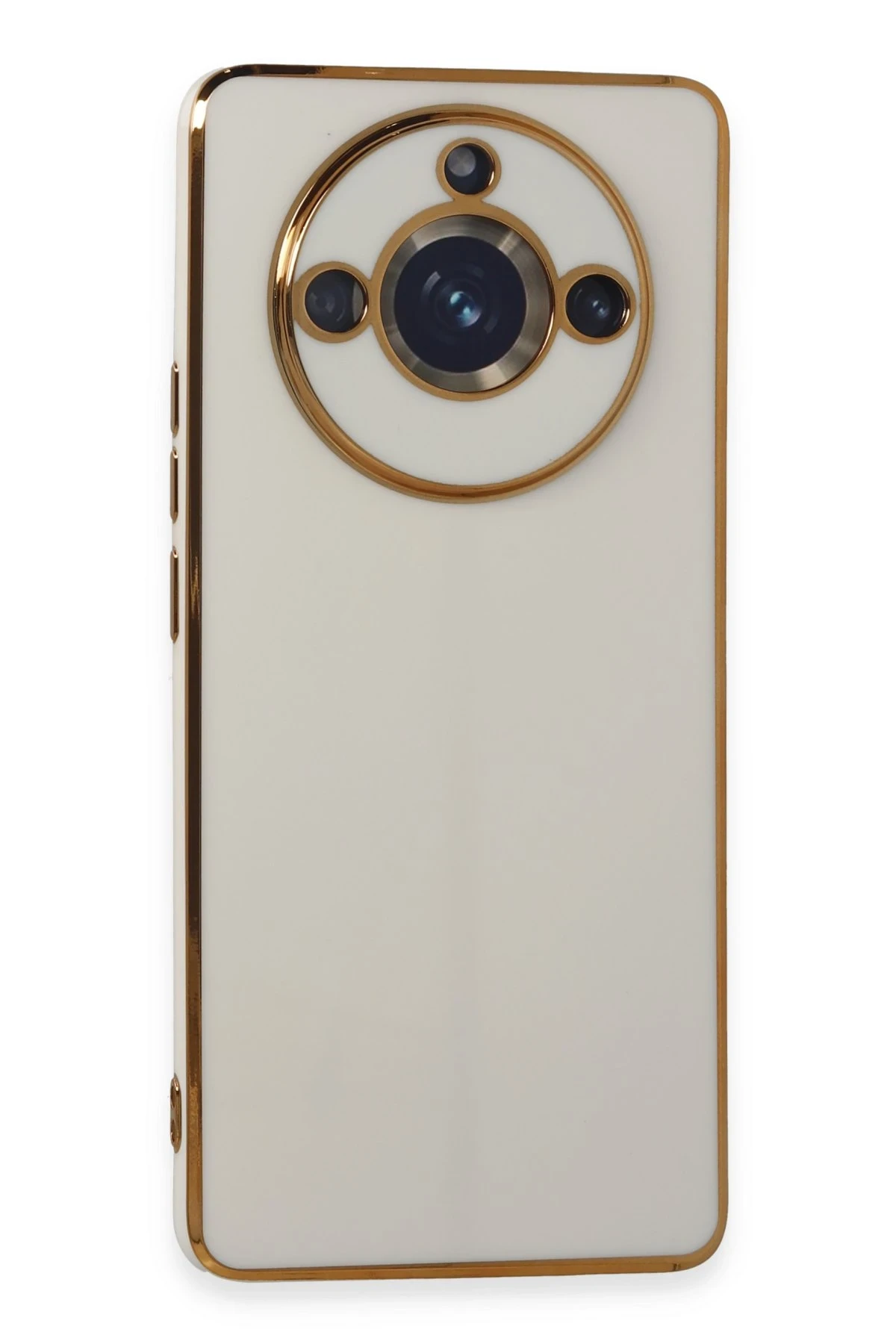 Newface Realme 11 Pro Kılıf Volet Silikon - Beyaz