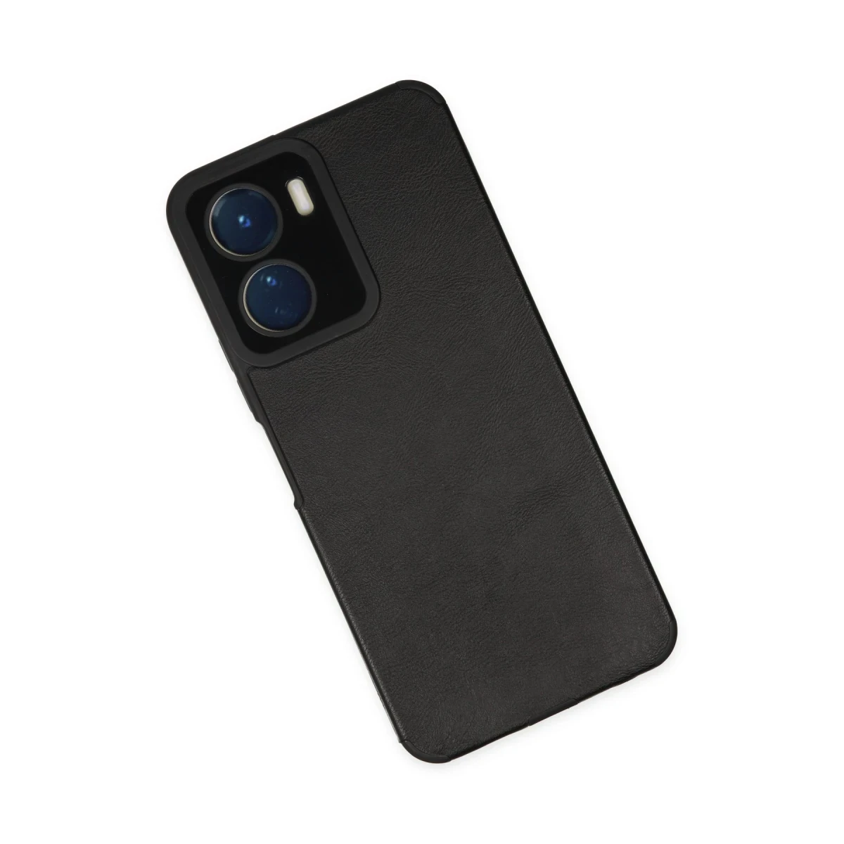 Newface Vivo Y16 Kılıf Loop Deri Silikon - Siyah — görsel 8