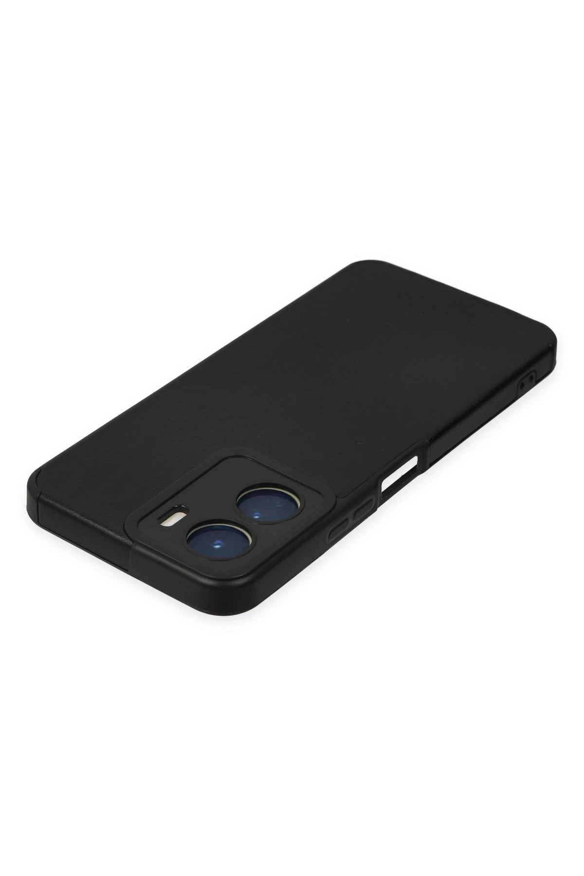 Newface Vivo Y16 Kılıf Loop Deri Silikon - Siyah — görsel 4