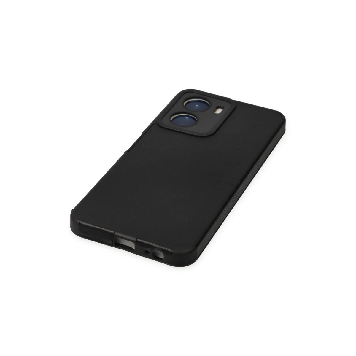 Newface Vivo Y16 Kılıf Loop Deri Silikon - Siyah — görsel 10