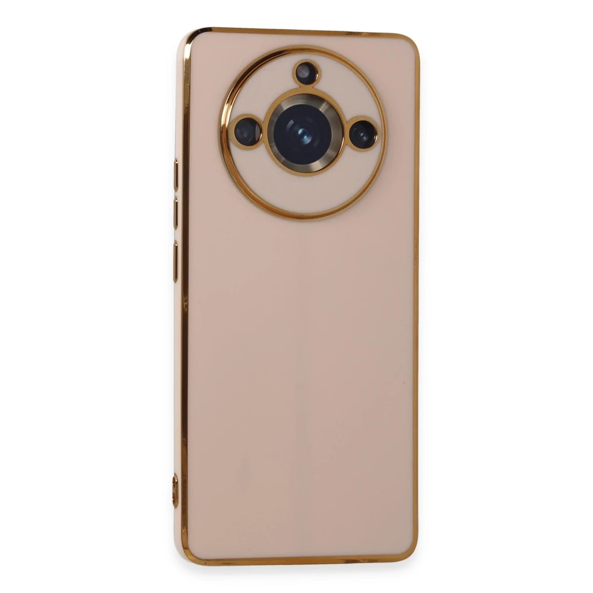 Newface Realme 11 Pro Kılıf Volet Silikon - Pembe
