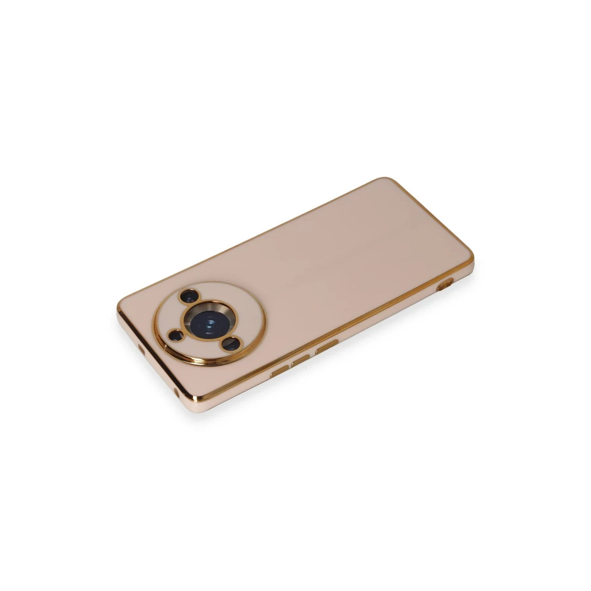 Newface Realme 11 Pro Kılıf Volet Silikon - Pembe