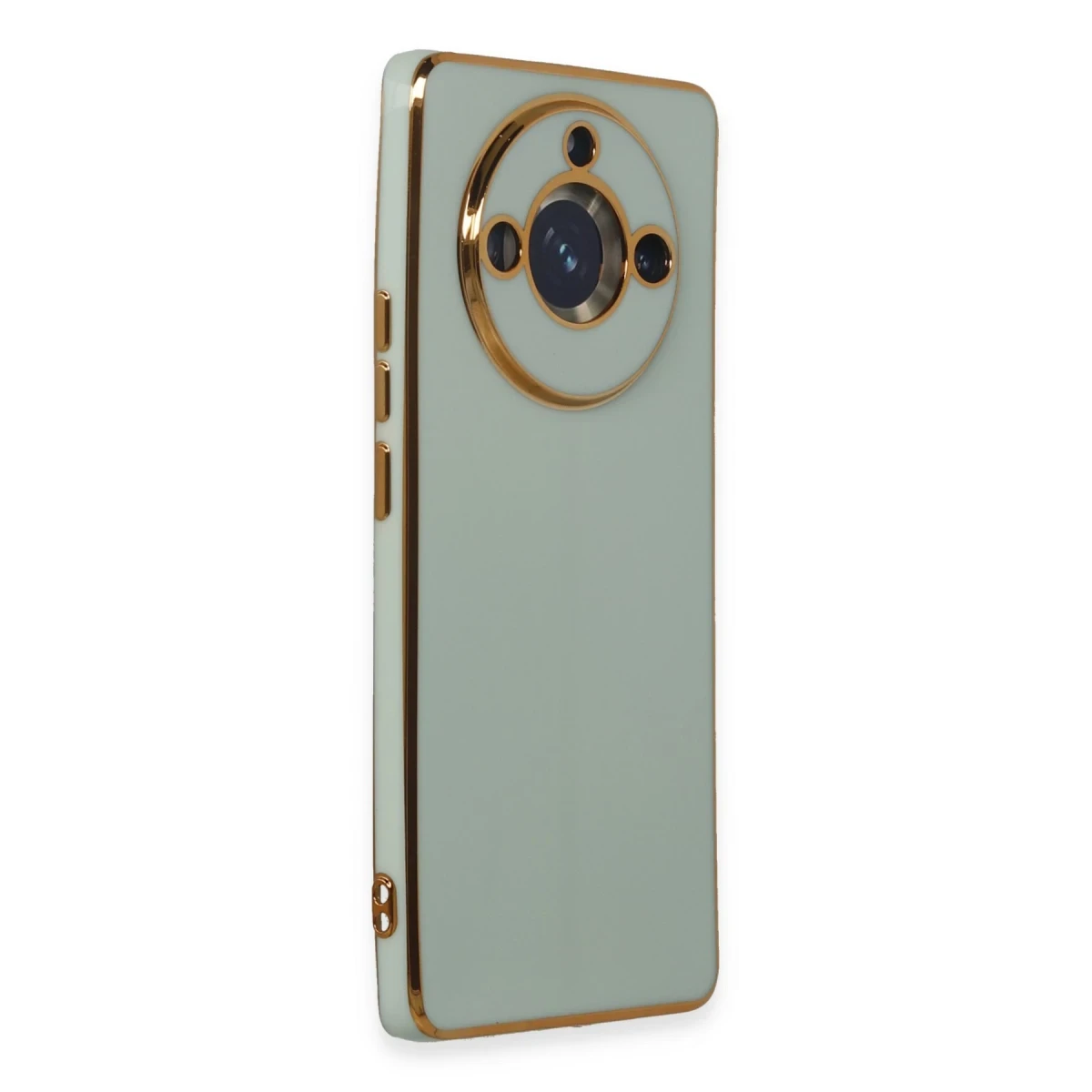 Newface Realme 11 Pro Kılıf Volet Silikon - Açık Yeşil