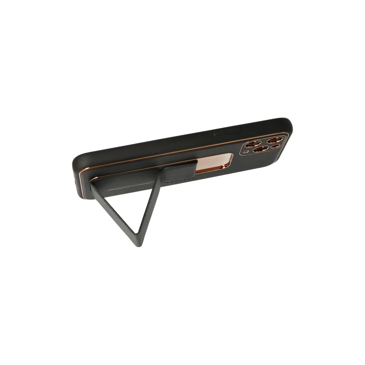 Newface Apple iPhone 11 Pro Kılıf Coco Deri Standlı Kapak - Siyah — görsel 6