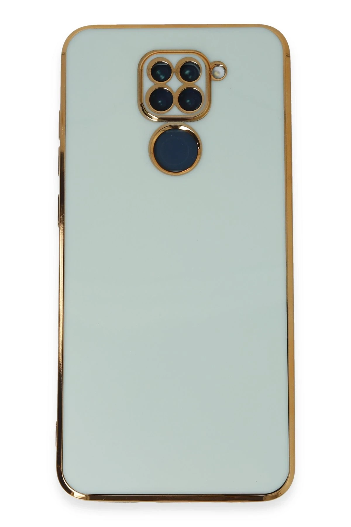 Newface Xiaomi Redmi Note 9 Kılıf Volet Silikon - Açık Yeşil