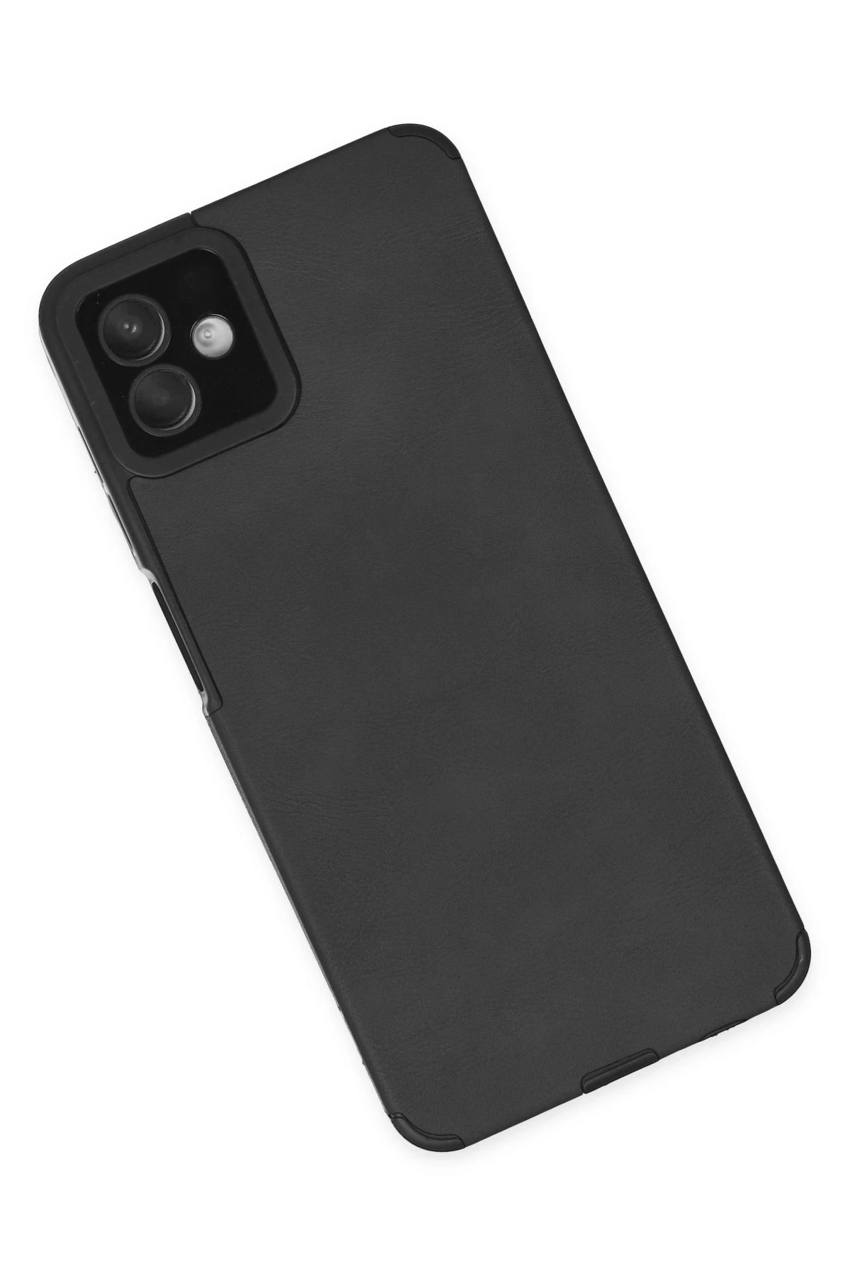 Newface Samsung Galaxy A04 Kılıf Loop Deri Silikon - Siyah — görsel 3