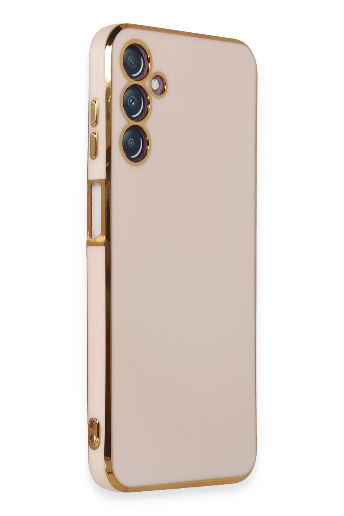 Newface Samsung Galaxy M14 5G Kılıf Volet Silikon - Pembe