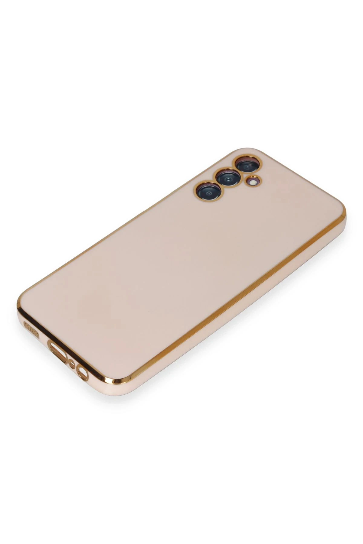 Newface Samsung Galaxy M14 5G Kılıf Volet Silikon - Pembe