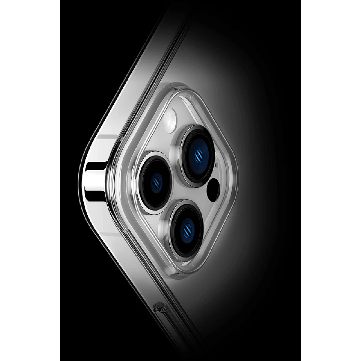 Newface Apple iPhone 15 Pro Kılıf Tron Şeffaf Magsafe Kapak - Siyah — görsel 12