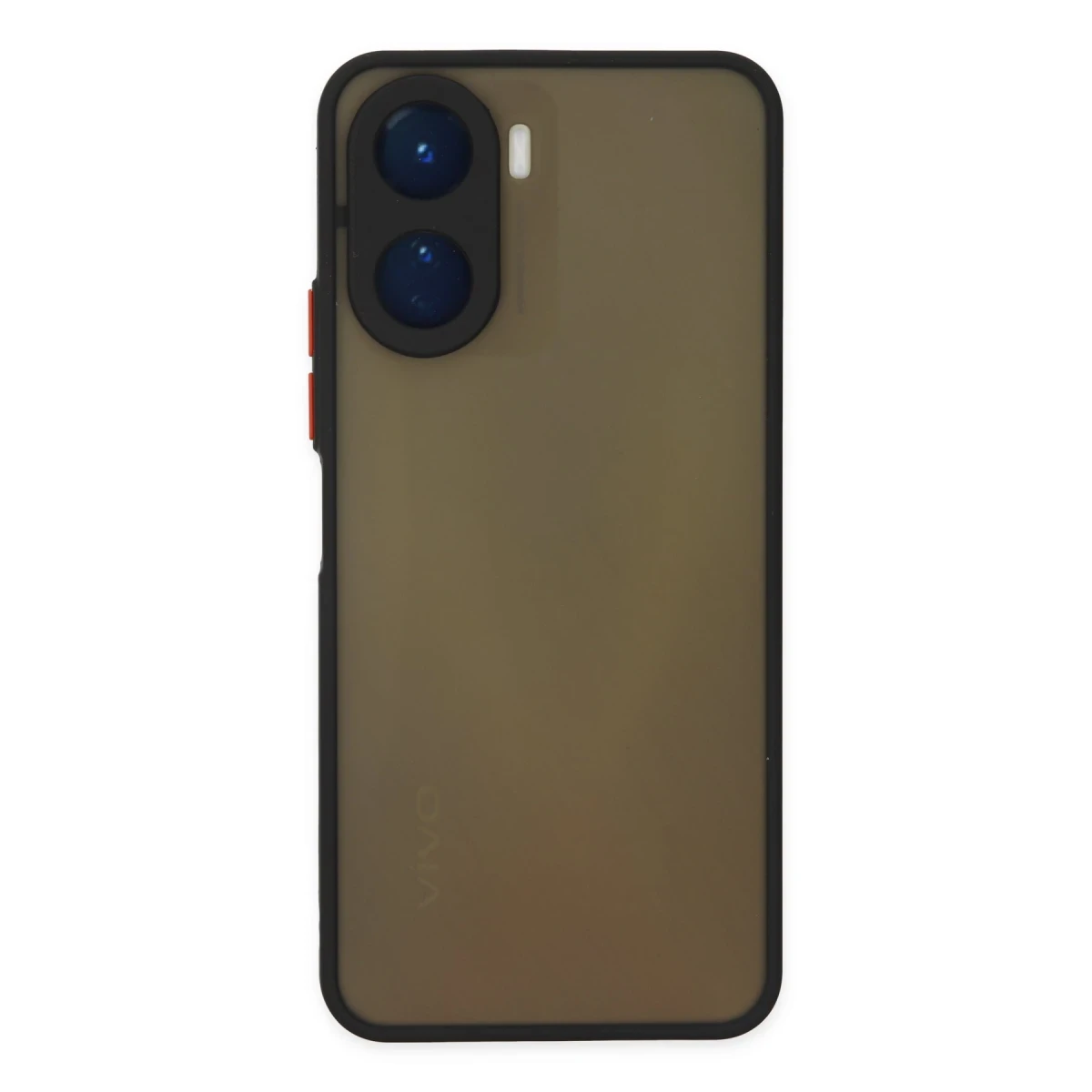 Newface Vivo Y16 Kılıf Montreal Silikon Kapak - Siyah — görsel 6