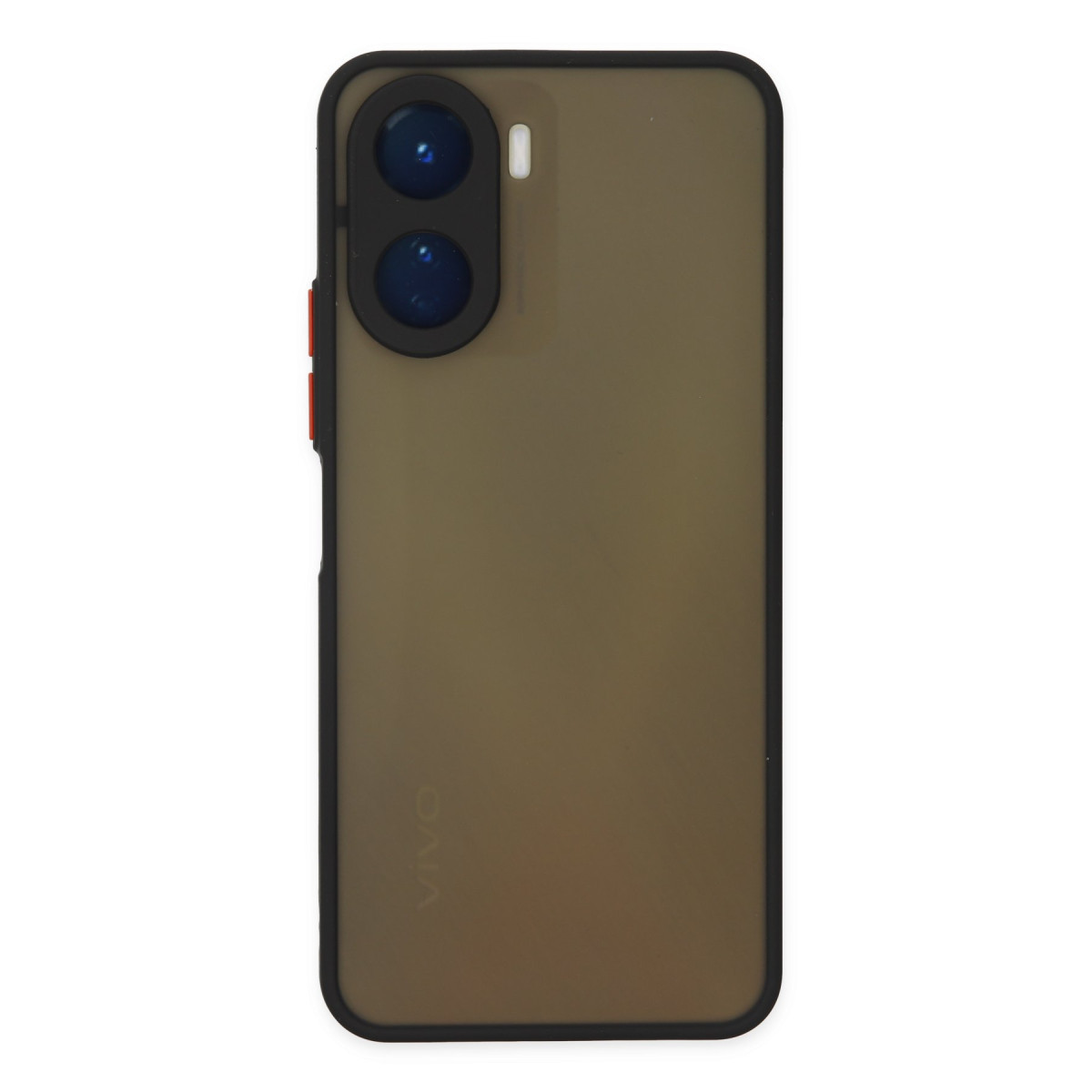 Newface Vivo Y16 Kılıf Montreal Silikon Kapak - Siyah — görsel 11