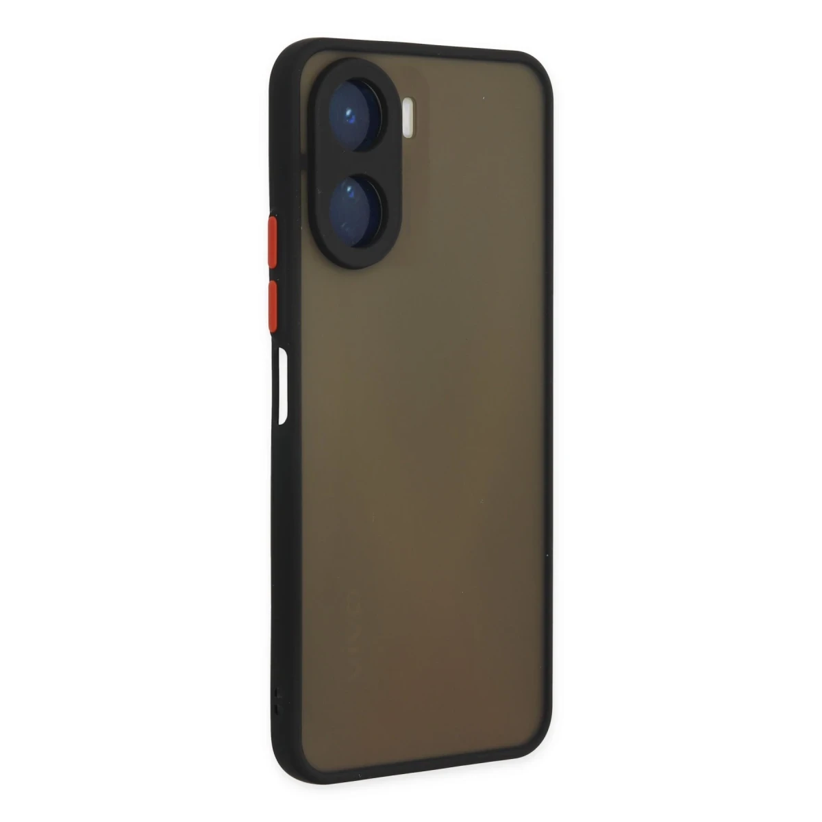 Newface Vivo Y16 Kılıf Montreal Silikon Kapak - Siyah — görsel 7