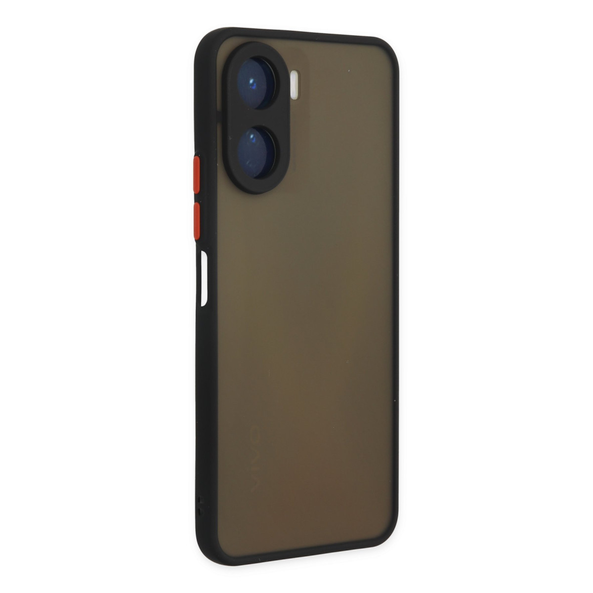 Newface Vivo Y16 Kılıf Montreal Silikon Kapak - Siyah — görsel 12