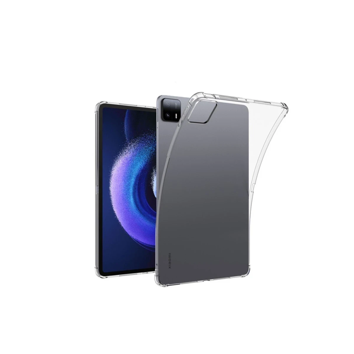 Newface Xiaomi Pad 6 Kılıf Anti Shock Tablet Silikon - Şeffaf — görsel 3