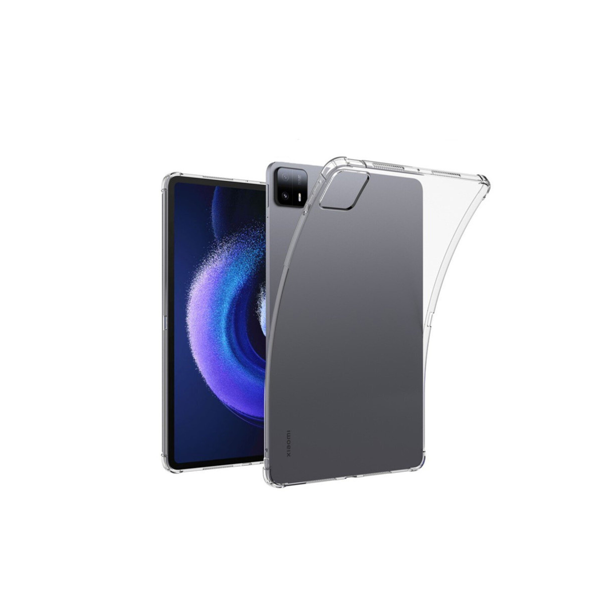 Newface Xiaomi Pad 6 Kılıf Anti Shock Tablet Silikon - Şeffaf — görsel 5