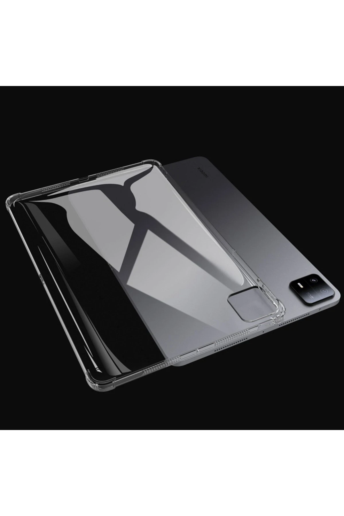 Newface Xiaomi Pad 6 Kılıf Anti Şeffaf Tablet Silikon - Şeffaf