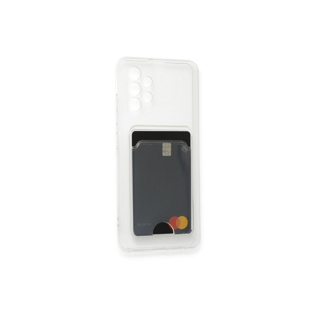 Newface Samsung Galaxy A32 Kılıf Kart Şeffaf Silikon - Şeffaf — görsel 12