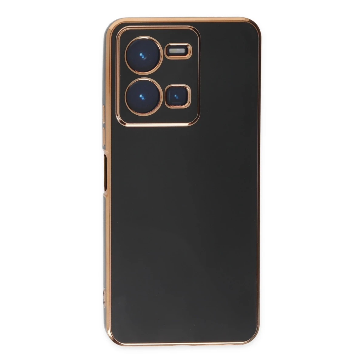 Newface Vivo Y35 Kılıf Volet Silikon - Siyah — görsel 7