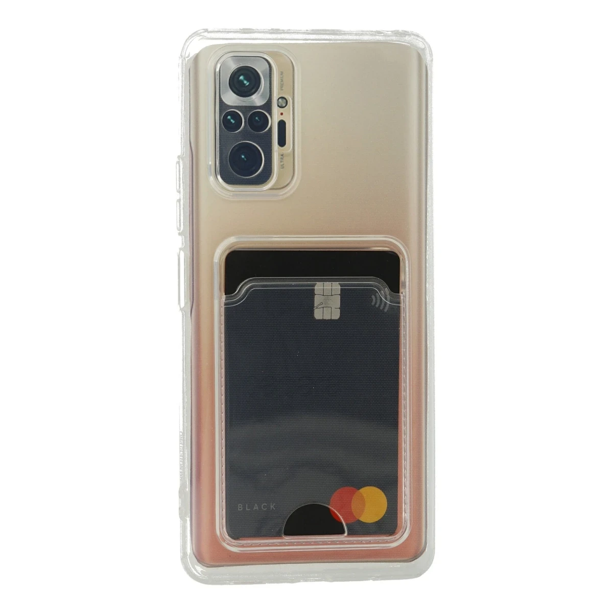 Newface Xiaomi Redmi Note 10 Pro Kılıf Kart Şeffaf Silikon - Şeffaf — görsel 5