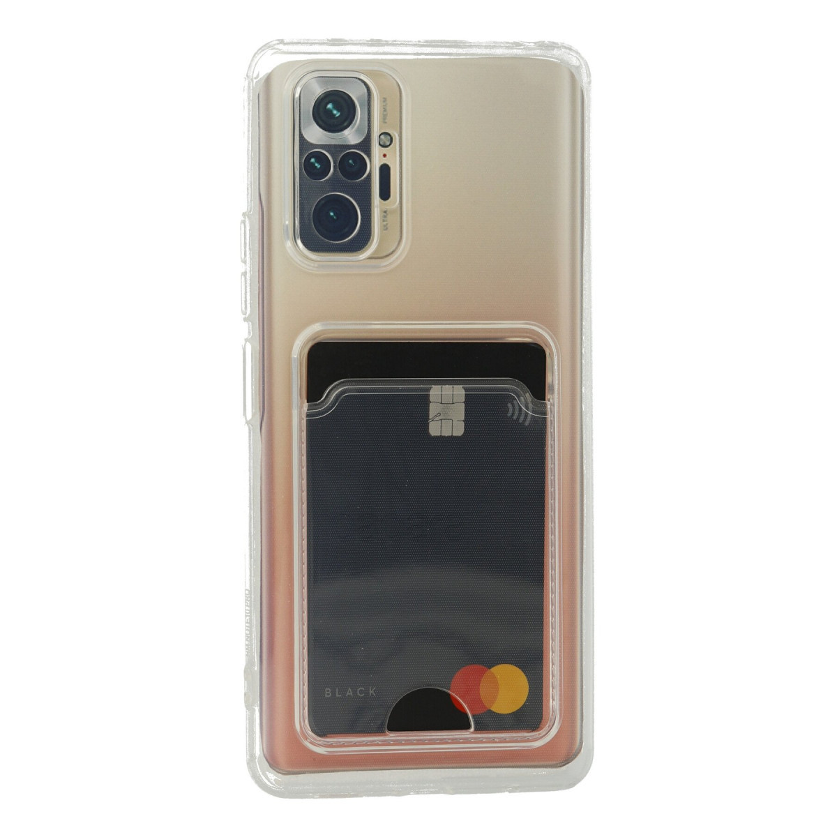 Newface Xiaomi Redmi Note 10 Pro Kılıf Kart Şeffaf Silikon - Şeffaf — görsel 8
