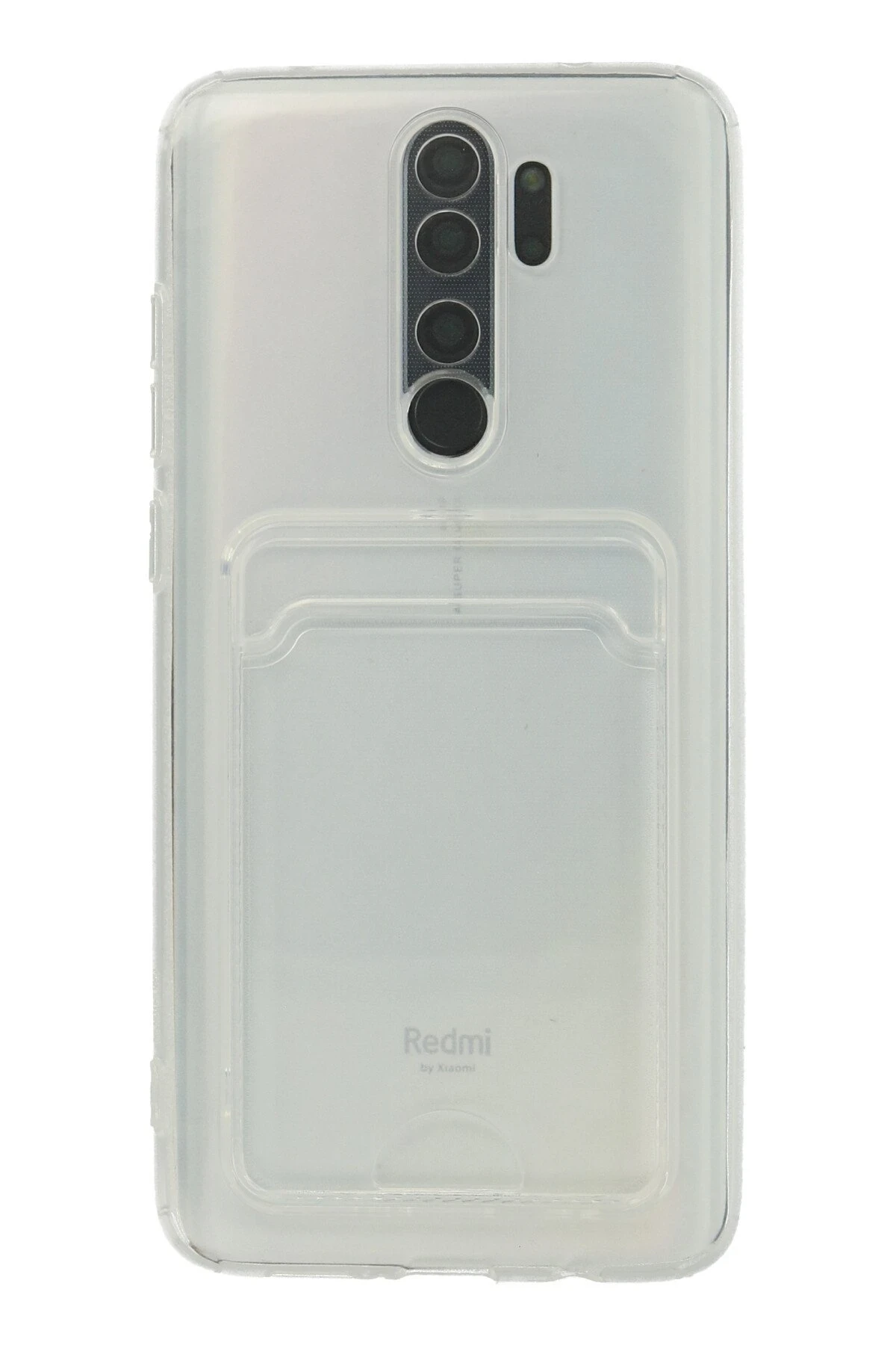 Newface Xiaomi Redmi Note 8 Pro Kılıf Kart Şeffaf Silikon - Şeffaf — görsel 4