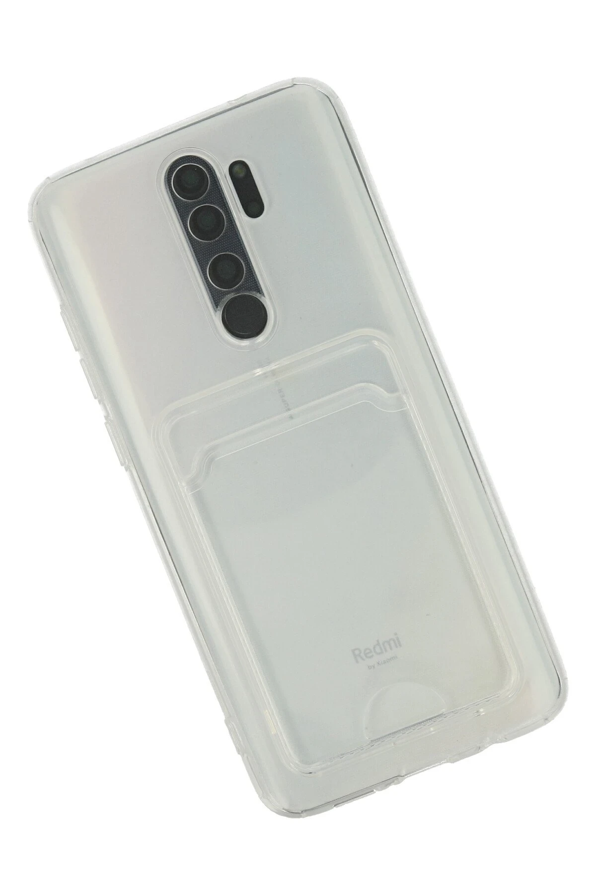 Newface Xiaomi Redmi Note 8 Pro Kılıf Kart Şeffaf Silikon - Şeffaf — görsel 6