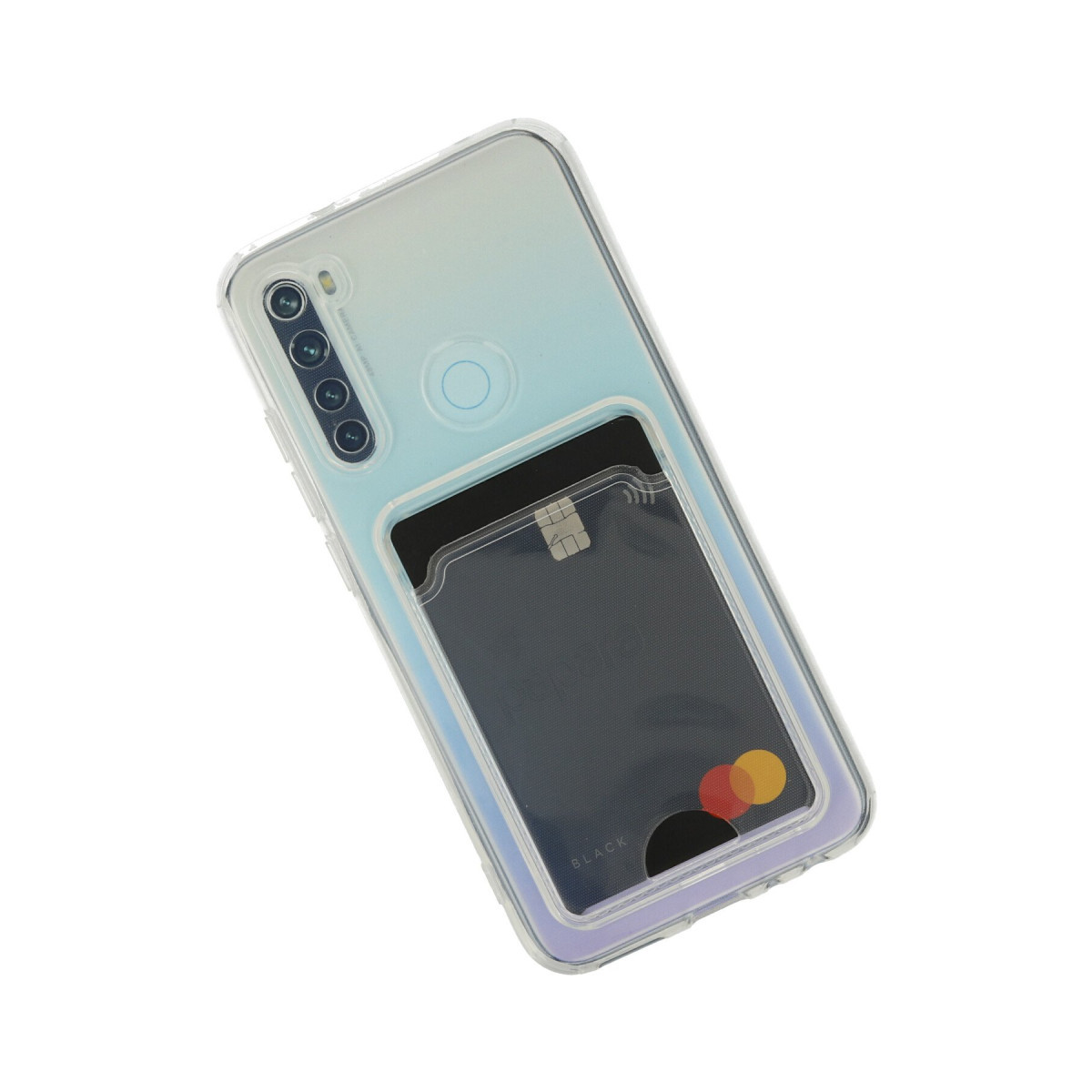 Newface Xiaomi Redmi Note 8 Kılıf Kart Şeffaf Silikon - Şeffaf — görsel 9