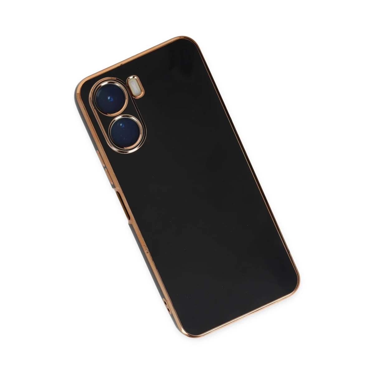 Newface Vivo Y16 Kılıf Volet Silikon - Siyah — görsel 8