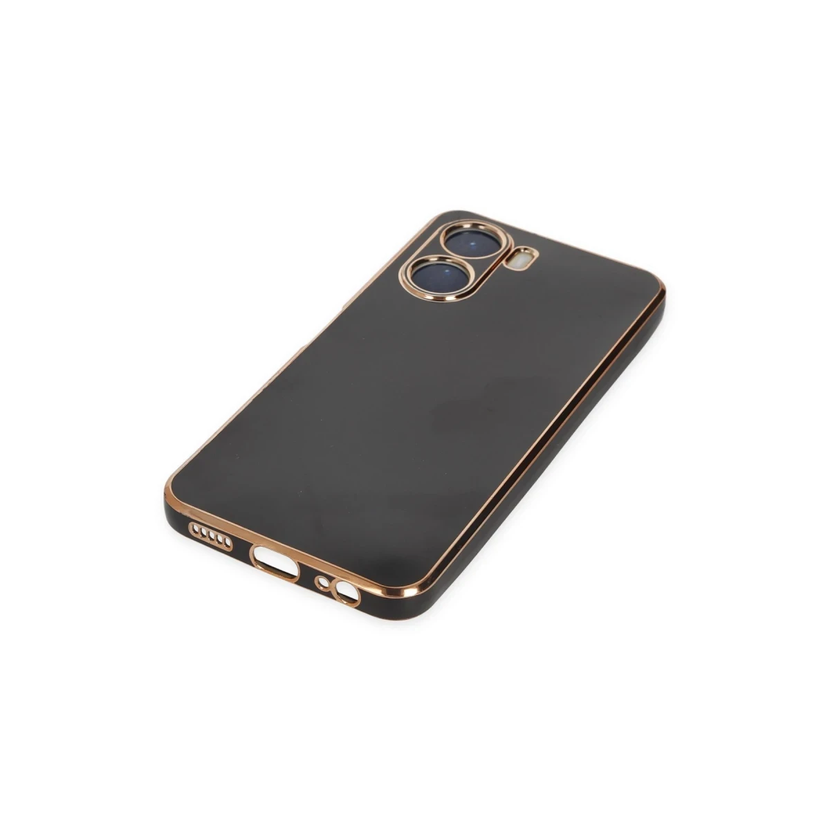 Newface Vivo Y16 Kılıf Volet Silikon - Siyah — görsel 10