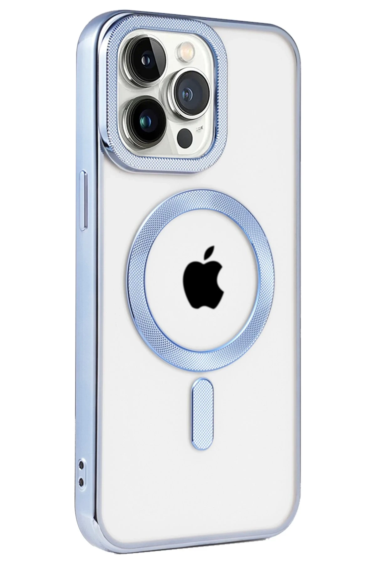 Newface iPhone 14 Pro Kılıf Kronos Magsafe Kapak - Sierra Blue