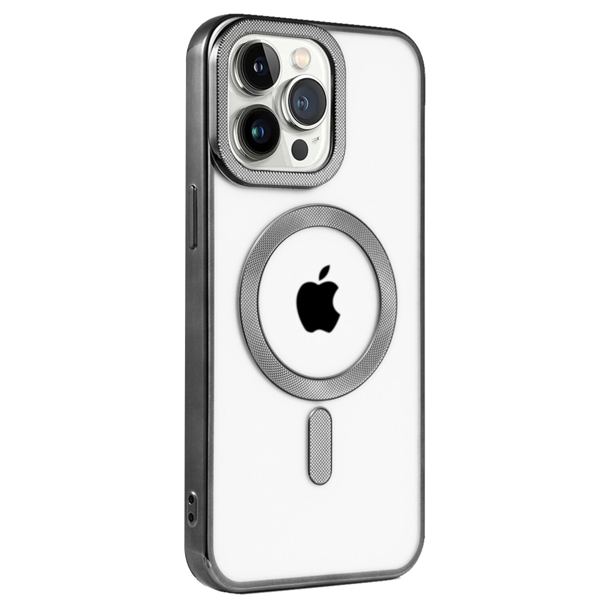 Newface Apple iPhone 14 Pro Max Kılıf Kronos Magsafe Kapak - Siyah — görsel 8