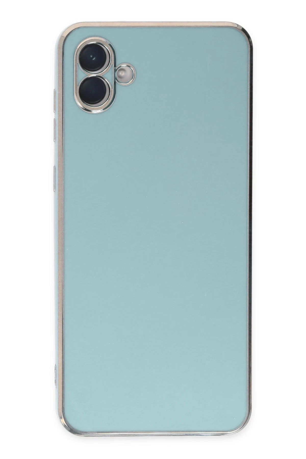 Newface Samsung Galaxy A04 Kılıf Volet Silikon - Açık Yeşil